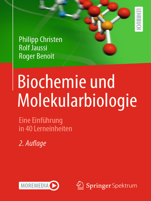Title details for Biochemie und Molekularbiologie by Philipp Christen - Available